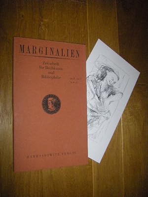 Marginalien. Zeitschrift für Buchkunst und Bibliophilie. 208. Heft (4, 2012) (mit Originalgrafik)