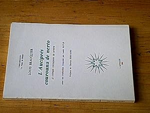 Bild des Verkufers fr L'auciprs courouna de nerto - le cyprs courronn de myrte zum Verkauf von Hairion Thibault
