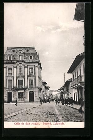 Postcard Bogotá, Calle de San Miguel