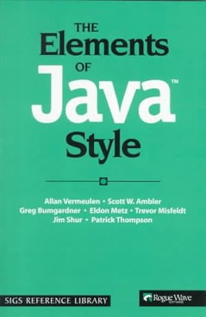 Seller image for Elements of Java Style for sale by GreatBookPrices