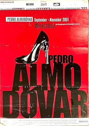 PEDRO ALMODOVAR: Werkschau, eine Veranstaltungsreihe des Filmverbandes Brandeburg -- September-No...