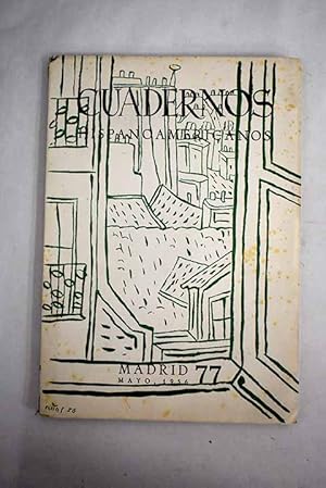 Imagen del vendedor de Cuadernos Hispanoamericanos, Ao 1956, n 77:: "Alto sentir", de Alfonso Ulloa Zamora; Arquitectnica y tcnica; "Azorn", el pequeo filsofo; Carta sobre una aventura crtica; De literatura hispanoamericana; El duelo eterno entre Europa y Asia; Hacia una potica del poema; Jorge Campos, premio nacional de Literatura; Relaciones econmicas entre Espaa e Iberoamrica; Tres poetas italianos contemporneos a la venta por Alcan Libros