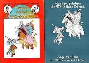 Seller image for Monkey subdues the White-Bone Demon/ Aap verslaat de Witte-Knekel Geest. for sale by Rdner Versandantiquariat