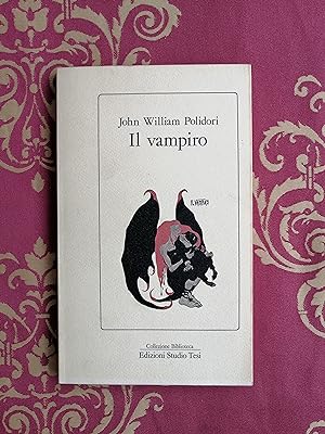 Imagen del vendedor de Il Vampiro di John William Polidori Edizioni Studio Tesi, 1984 a la venta por Libreria antiquaria Britannico