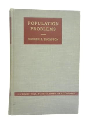 Imagen del vendedor de Population Problems a la venta por World of Rare Books