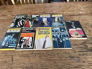 Seller image for Collection of 9 Books - The April Robin Murders, Death of a Nurse, Runaway Black, Doll, Sadie when She Died, Cop Hater, Give the boys a great big Hand, Eighty Million Eyes, Vanishing Ladies for sale by Heroes Bookshop