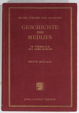 Image du vendeur pour Geschichte der Medizin im berblick mit Abbildungen. mis en vente par Antiq. F.-D. Shn - Medicusbooks.Com