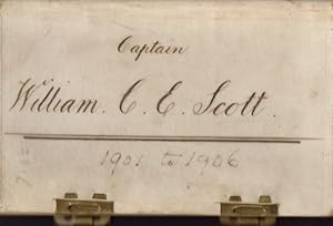 Captain William Charles Edward Scott in account with Mess's Child & Co. 1901-1906 English Check B...