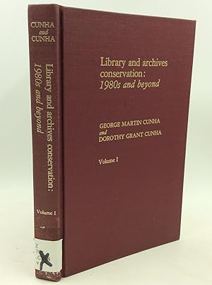 Seller image for LIBRARY AND ARCHIVES CONSERVATION: 1980s and Beyond, Volume I. for sale by Kubik Fine Books Ltd., ABAA