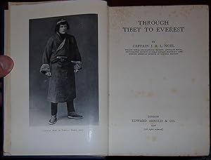 Seller image for Through Tibet to Everest for sale by Hanselled Books