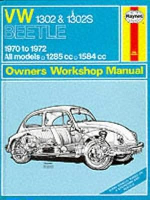 Seller image for Volkswagen 1302S (Super Beetle) Owner's Workshop Manual (Service & repair manuals) for sale by WeBuyBooks