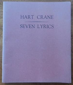 Seller image for Seven Lyrics for sale by Derringer Books, Member ABAA