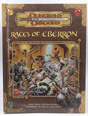 Imagen del vendedor de Races of Eberron (Dungeons & Dragons d20 3.5 Fantasy Roleplaying Supplement) a la venta por Chris Korczak, Bookseller, IOBA