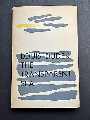 Seller image for THE TRANSPARENT SEA. With a Drawing by Michael Lekakis. for sale by Bjarne Tokerud Bookseller