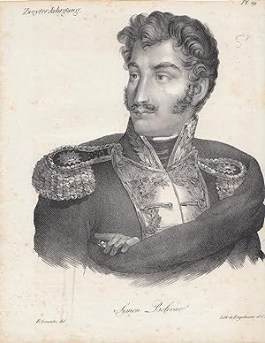 Portrait de Simon Bolivar
