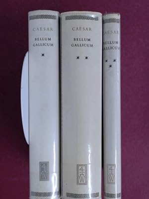 Comentarii de Bello Gallico (vollständig in 3 Bänden). Erklärt von Fr. Kraner und W. Dittenberger...