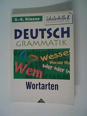 Immagine del venditore per Deutsch Grammatik. 5. - 6. Klasse. Wortarten venduto da ANTIQUARIAT FRDEBUCH Inh.Michael Simon