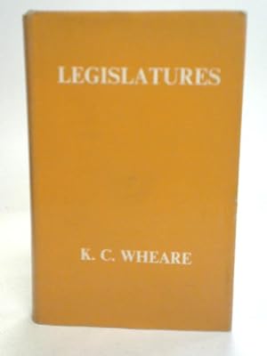 Bild des Verkufers fr Legislatures zum Verkauf von World of Rare Books