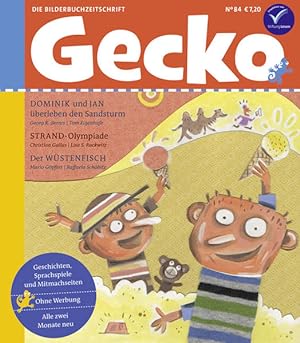 Image du vendeur pour Gecko Kinderzeitschrift Band 84: Die Bilderbuchzeitschrift mis en vente par Modernes Antiquariat - bodo e.V.