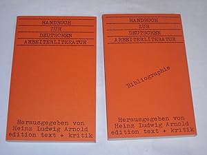 Seller image for Handbuch zur deutschen Arbeiterliteratur. 2 Bnde for sale by Der-Philo-soph