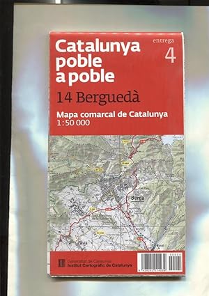 Imagen del vendedor de Catalunya poble a poble numero 14: Bergueda (mapa comarcal de catalunya) a la venta por EL BOLETIN