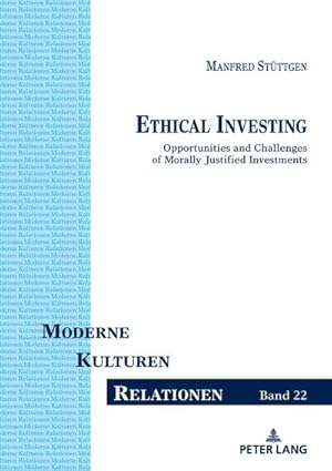 Image du vendeur pour Ethical Investing mis en vente par BuchWeltWeit Ludwig Meier e.K.