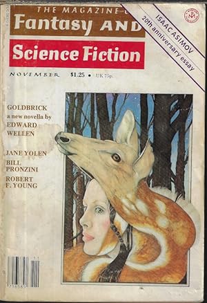 Seller image for The Magazine of FANTASY AND SCIENCE FICTION (F&SF): November, Nov. 1978 for sale by Books from the Crypt