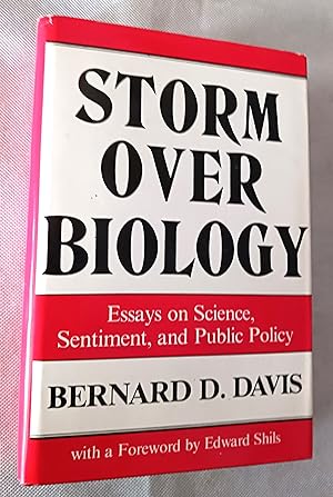 Bild des Verkufers fr Storm over Biology: Essays on Science, Sentiment, and Public Policy zum Verkauf von Gargoyle Books, IOBA