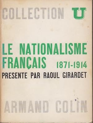 Bild des Verkufers fr Le nationalisme franais : 1871-1914 zum Verkauf von PRISCA