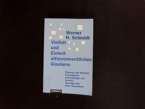 Seller image for Vielfalt und Einheit alttestamentlichen Glaubens. for sale by Antiquariat Bookfarm