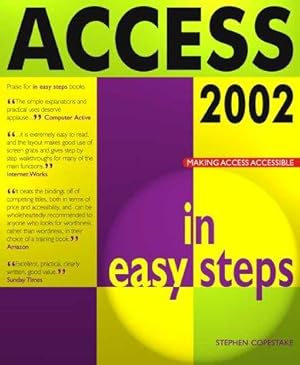 Bild des Verkufers fr Access 2002 in Easy Steps zum Verkauf von WeBuyBooks