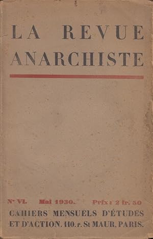 Image du vendeur pour La Revue Anarchiste - N VI mis en vente par PRISCA