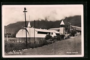 Ansichtskarte Nieuw Guinea, Witte Kerkje Ifar