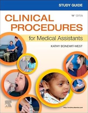 Bild des Verkufers fr Study Guide for Clinical Procedures for Medical Assistants zum Verkauf von moluna