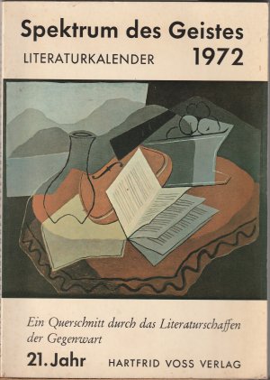 Seller image for Spektrum des Geistes 1975 - Literaturkalender for sale by BuchSigel
