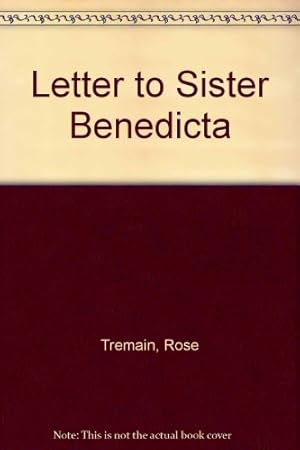 Seller image for Letter to Sister Benedicta for sale by WeBuyBooks