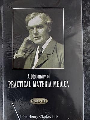 Image du vendeur pour A Dictionary of Practical Materia Medica Vol 3 mis en vente par Bookies books
