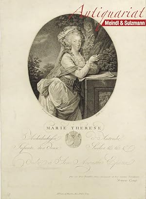 "MARIE THERESE // Archiduchesse d'Autriche, Infante des deux Siciles, &, &, &".