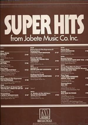 Super Hits from Jobete Music Co. Inc. (F 666 904) *LP 12`` (Vinyl)*.
