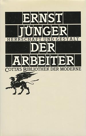 Imagen del vendedor de Der Arbeiter. Herrschaft und Gestalt a la venta por Studio Bibliografico Marini