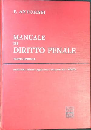 Immagine del venditore per Manuale di diritto penale - Parte generale venduto da Librodifaccia