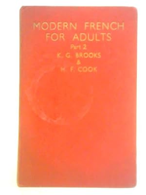 Seller image for Modern French For Adults - Part II for sale by World of Rare Books