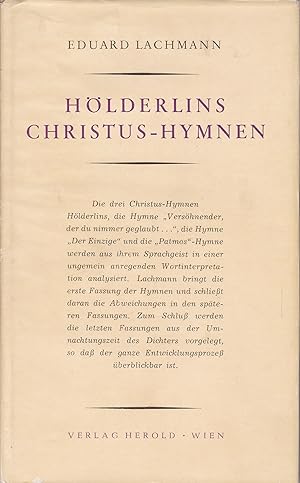 Hölderlins Christus-Hymnen - Text und Auslegung