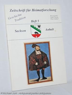 Seller image for Zeitschrift fr Heimatforschung. - Sachsen - Anhalt. Geschichte und Tradition. Heft 5. for sale by Antiquariat partes antiquares