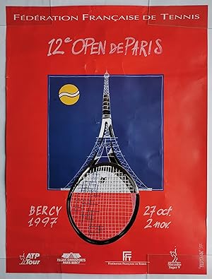 affiche OPEN de PARIS BERCY 1997