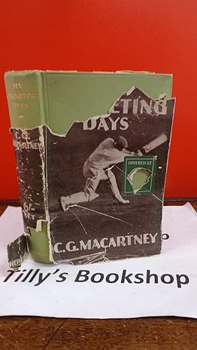 Imagen del vendedor de My Cricketing Days a la venta por Tilly's Bookshop