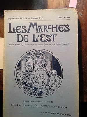 Les Marches de L Est (Alsace, Lorraine, Luxembourg, Ardennes, Pays wallons, Suisse romande) Nr. 5