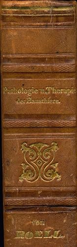 Bild des Verkufers fr Lehrbuch der Pathologie und Therapie der Hausthiere zum Verkauf von Augusta-Antiquariat GbR