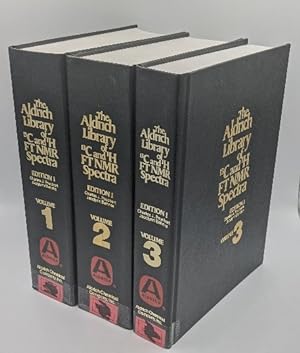 Image du vendeur pour The Aldrich Library of 13C and 1H FT NMR Spectra - 3 volume set. mis en vente par Antiquariat Thomas Haker GmbH & Co. KG