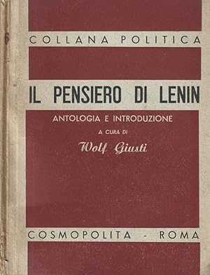 Bild des Verkufers fr Il Pensiero di Lenin zum Verkauf von Biblioteca di Babele